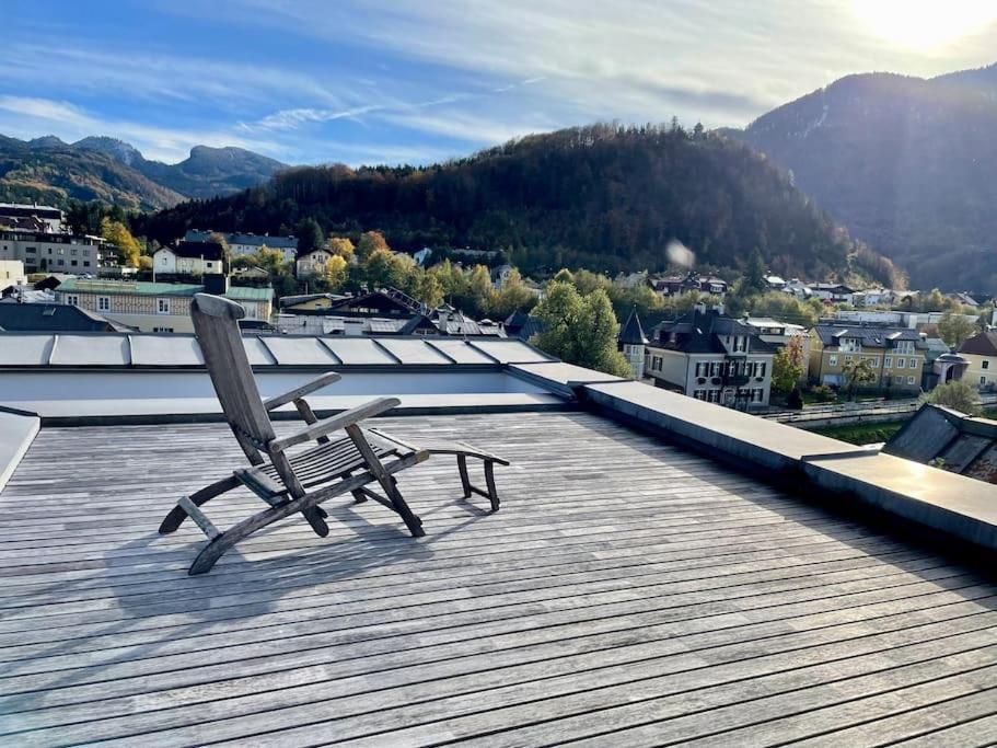 Apartamento Luxus Penthouse Mit Panoramablick Bad Ischl Exterior foto